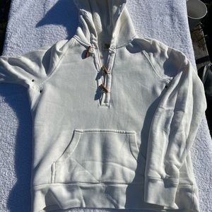 JCrew vintage fleece hoodie